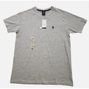 U.S. Polo Assn. Men's Stretch T-Shirt Comfort V-neck Tee, Gray, Size XS NWT